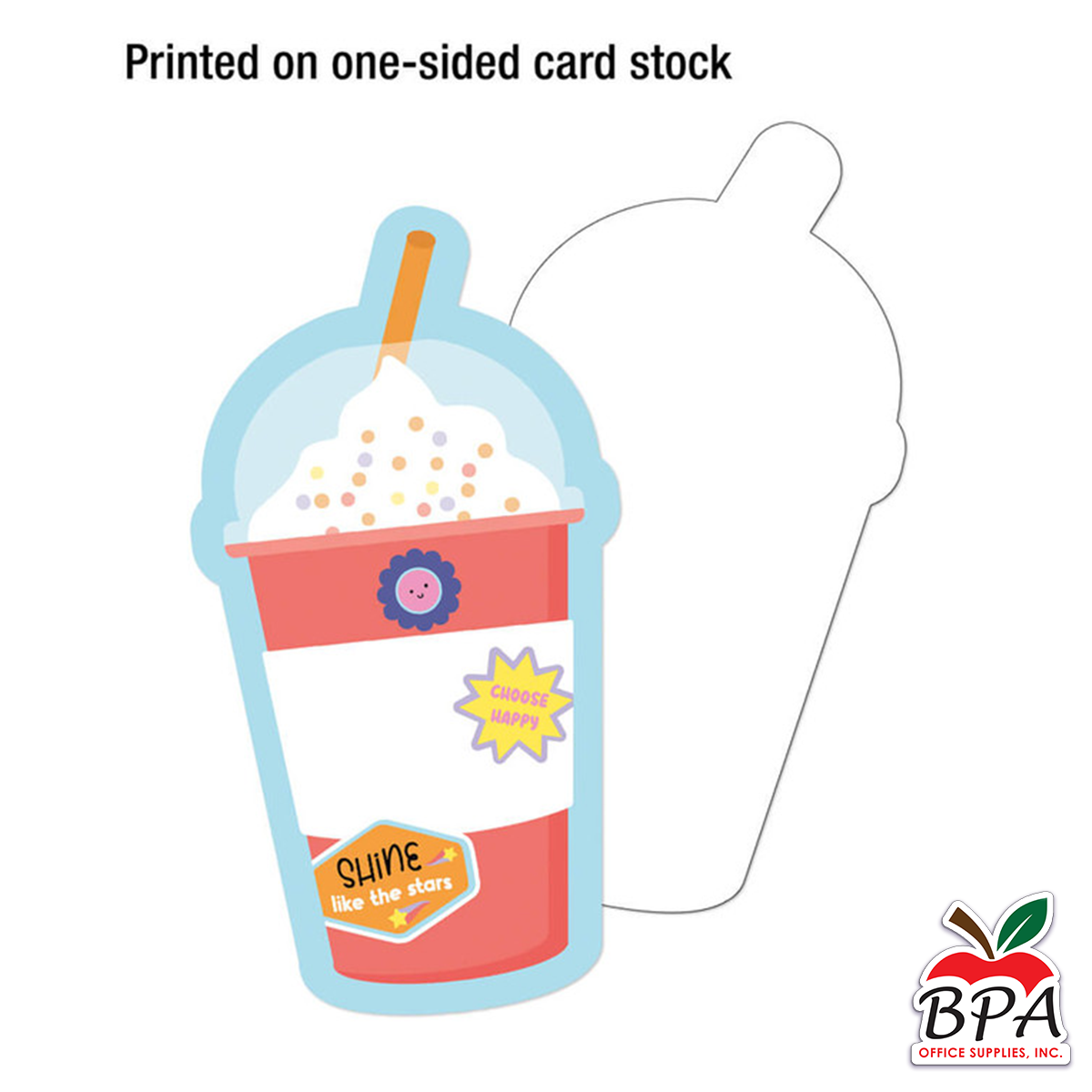 Carson Dellosa •  Cut-Outs "We Stick Together Cups & Water Bottles"